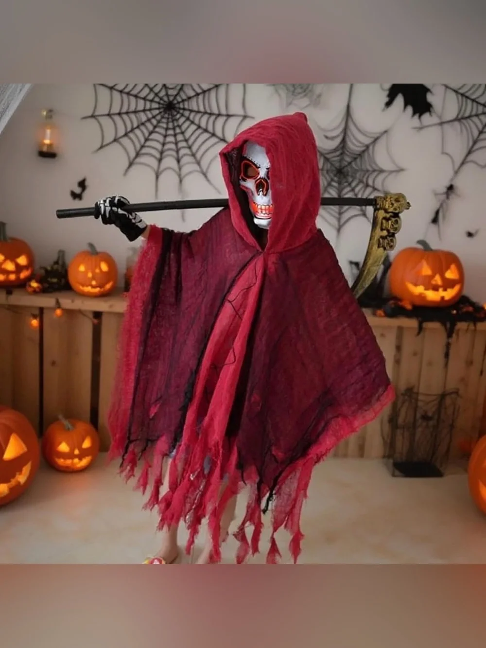 N/A scary red
